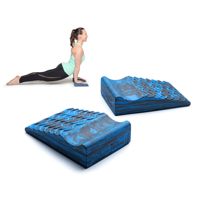 OPTP Performance Wedges â€“ Foam Wedges for Fitness, Yoga, Pilates, Squats, Planks, and Push-ups - Physical Therapy Wedges for Rehabilitation Exercise - Image 1